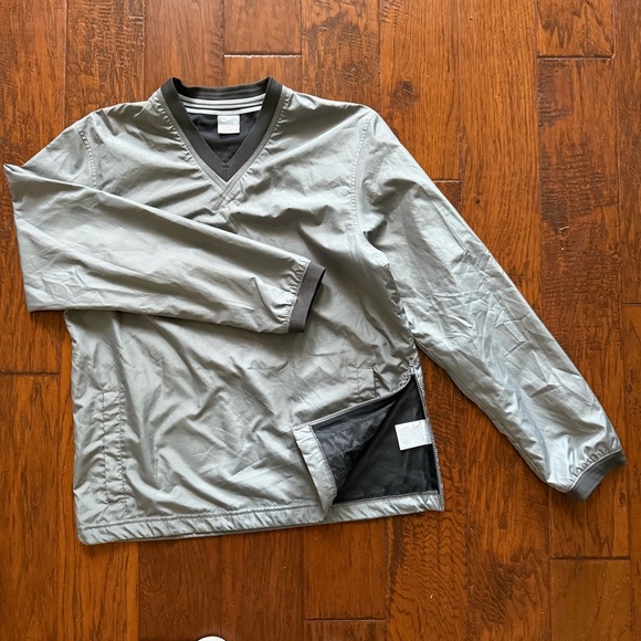 Vintage Nike Silver Label Windbreaker Pullover Golf V-Neck Medium - Picture 7 of 12
